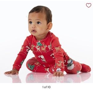 Pottery barn kids RUDOLPH pajamas